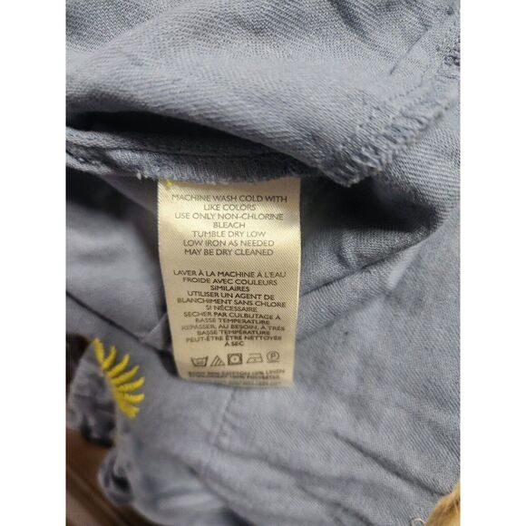 Free People Emory Embroidered Midi Dress Size L - Picture 10 of 10